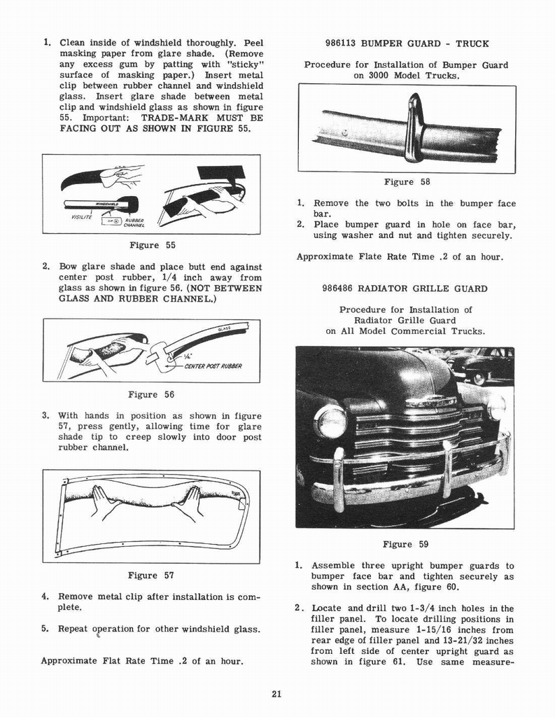 1951 Chevrolet Accessories Manual